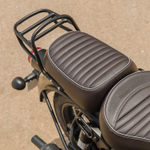 Пассажирское сиденье Royal Enfield, коричневого цвета, арт. KXA00072