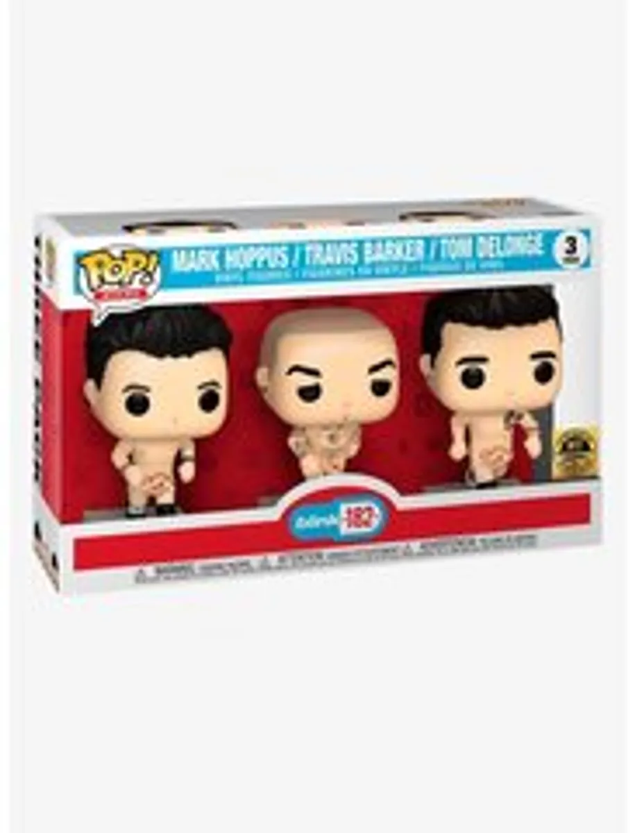 Funko POP! Blink-182: Mark Hoppus/Travis Barker/Tom Delonge (Hot Topic Exc)