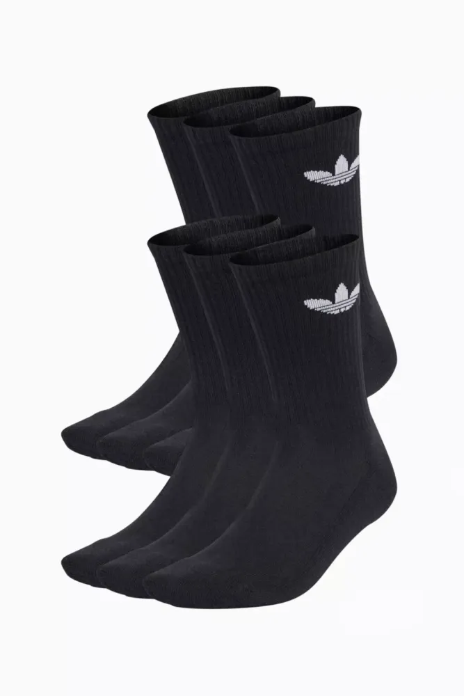 Носки adidas Trefoil Cushion Crew 6 Pairs Носки adidas Trefoil Cushion Crew 6 Pairs