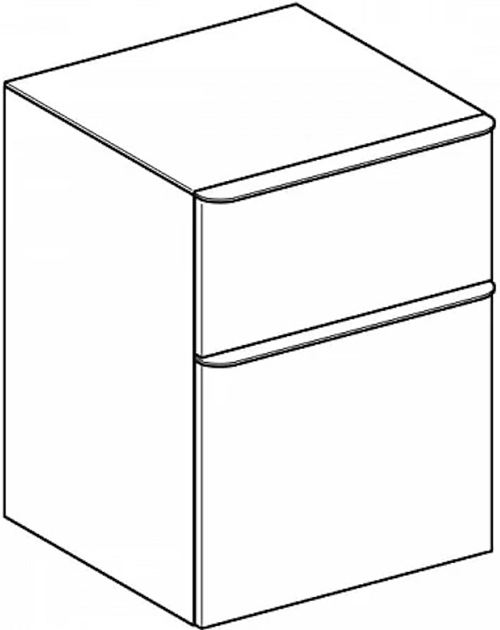 Шкаф Geberit Smyle 45 500.357.JR.1 пекан
