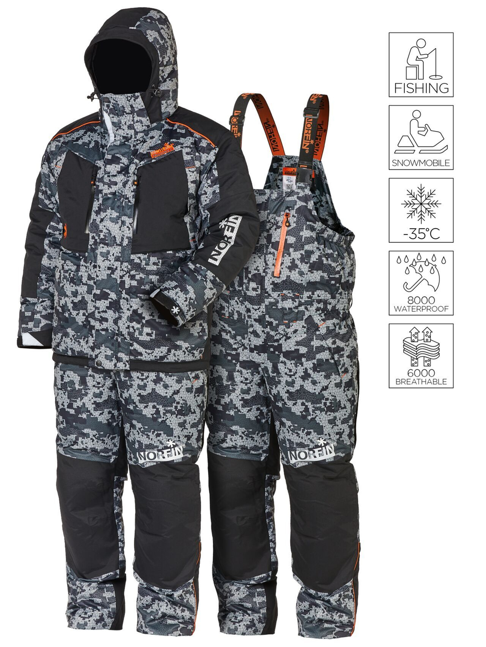 Костюм зимний Norfin DISCOVERY 2 LE CAMO L