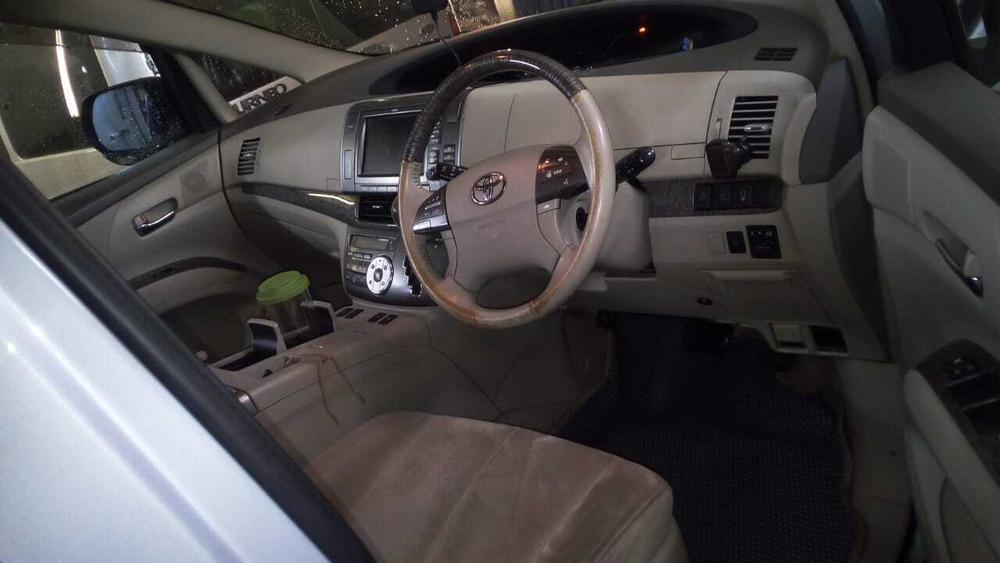 Автоковрики EVA для Toyota Estima 3 Hybrid. e four g. Полный привод, правый руль.