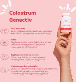 Колострум Genactiv с бананом - 30 пакетиков