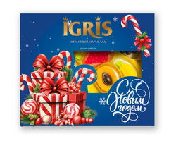 Мармелад желейный IGRIS "С НОВЫМ ГОДОМ" 300 грамм.