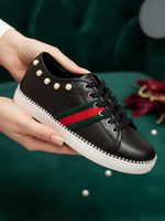 Кеды женские демисезонные GUCCI YMD-010 \01