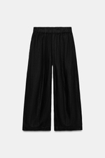 БРЮКИ БАРРЕЛ ИЗ 100% ЛЬНА — ZW COLLECTION — ZARA