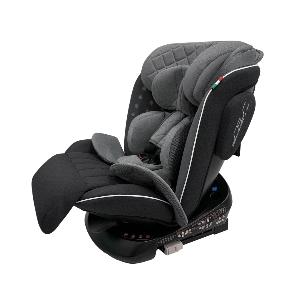 Автокресло (0-36) Sweet Baby Fortuna 360 SPS Isofix Grey/Black