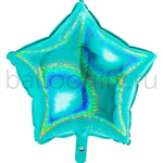 Фольгированная фигура, звезда, 18"/46СМ 18" Tiffany