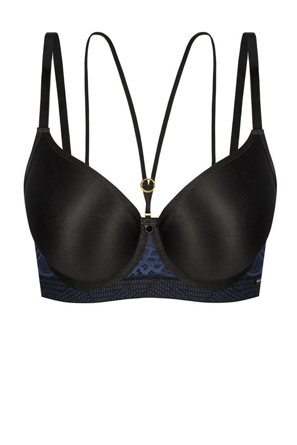 Бюстгальтер Debora с чашками из гибридной пены (Размер: 80C) (Цвет: черный)