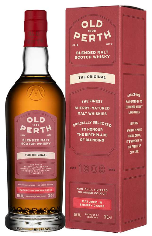 Виски Old Perth The Original Blended Malt, gift box, 0.7 л