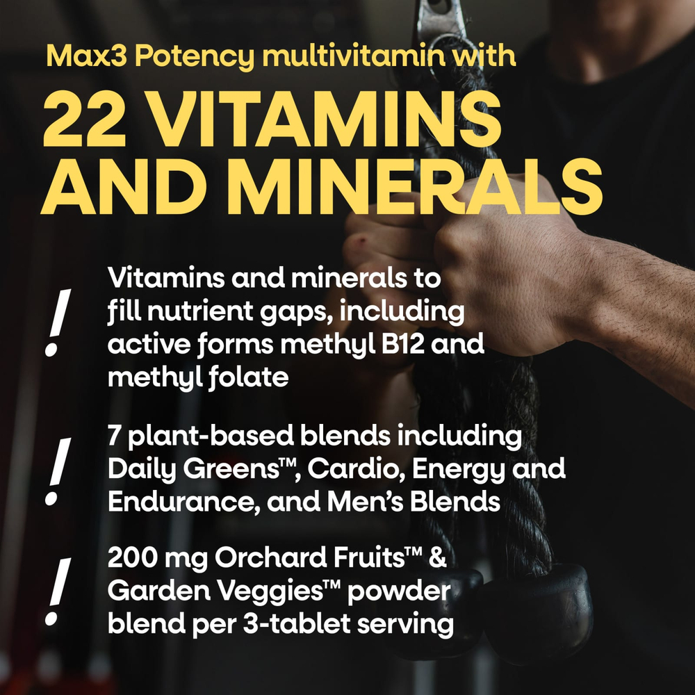 Nature's Way, Alive!® Max3 Potency, мультивитаминный комплекс для мужчин, 90 таблеток
