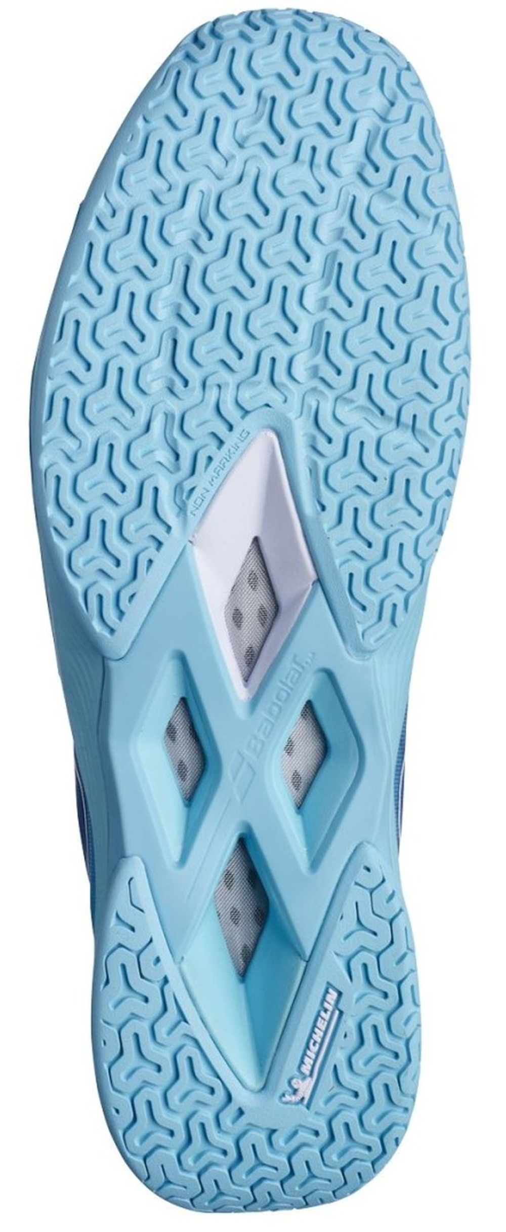 Мужские кроссовки для бадминтона/сквоша Babolat Shadow Tour 5 Wide - ceramic blue