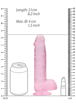 Фаллоимитатор 20 см. Realistic Dildo With Balls