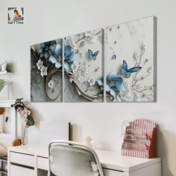 Картина karTTina "ЖУРАВЛИ ЛЕТЯТ", 150 см х 70 см