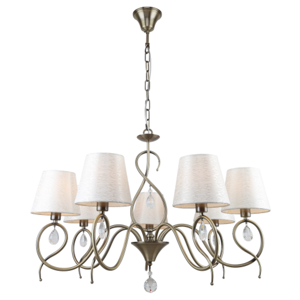 Люстра Rivoli Beatrix 2067-307 7 х Е14 40 Вт классика | Rivoli