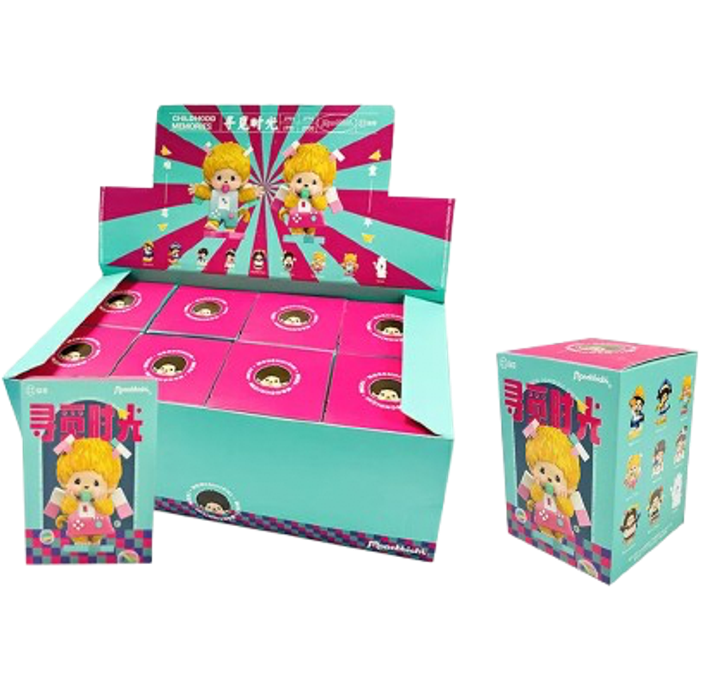 Рандомная фигурка Blind Box Monchichi Searching Figurine