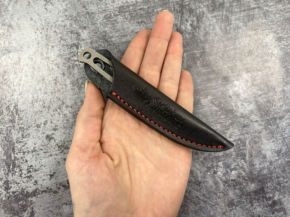 Туристический  нож Sturm Mini D2 StoneWash, Kizlyar Supreme