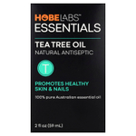 Hobe Labs, Essentials, масло чайного дерева, 59 мл (2 жидк. унц.)