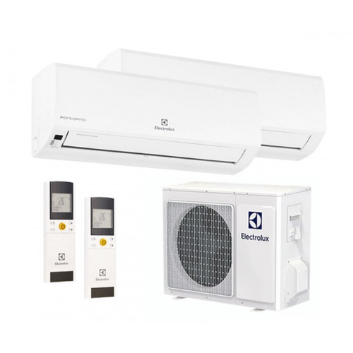 Мульти сплит-система Electrolux на 2 комнаты (25+25 кв.м.) серия Portofino