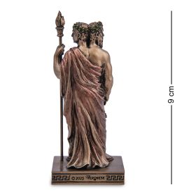 Veronese WS-1549 Статуэтка «Янус - двуликий Бог, символ дуальности переходов и новых начал»