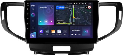 Магнитола для Honda Accord 8 2008-2012 (ШГУ монохром, рамка вниз) - Teyes CC3 монитор 9" QLED на Android 10, Быстрая, CarPlay, 4G SIM-слот