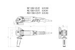 УШМ Metabo WEV 1500-125 RT