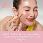 Hince, Dewy Liquid Cheek, LC001, согревающий веснушка, 6 мл (0,2 жидк. унции)