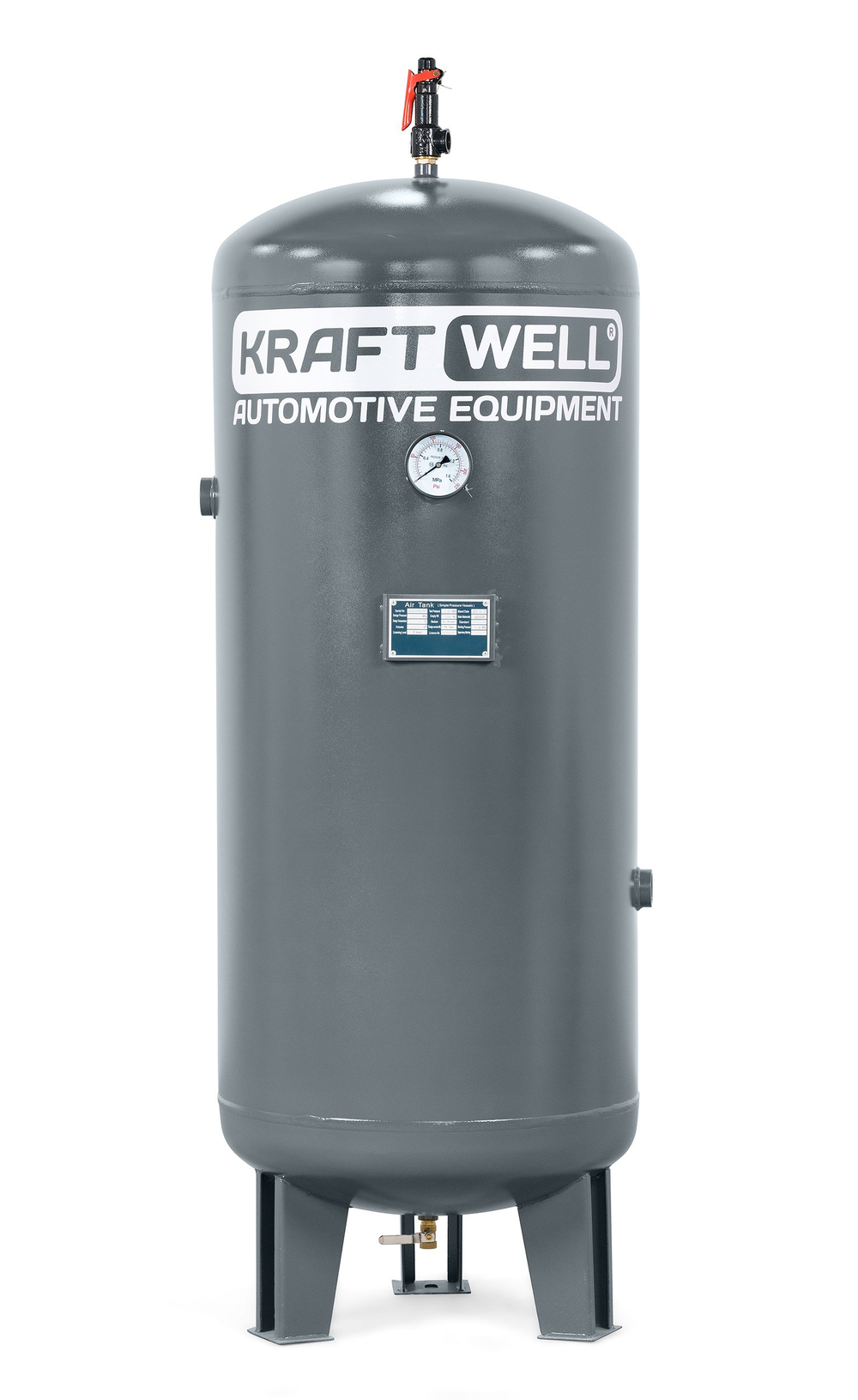 KraftWell ARIA DEPO 500 Ресивер вертикальный, 500 л, 10 бар