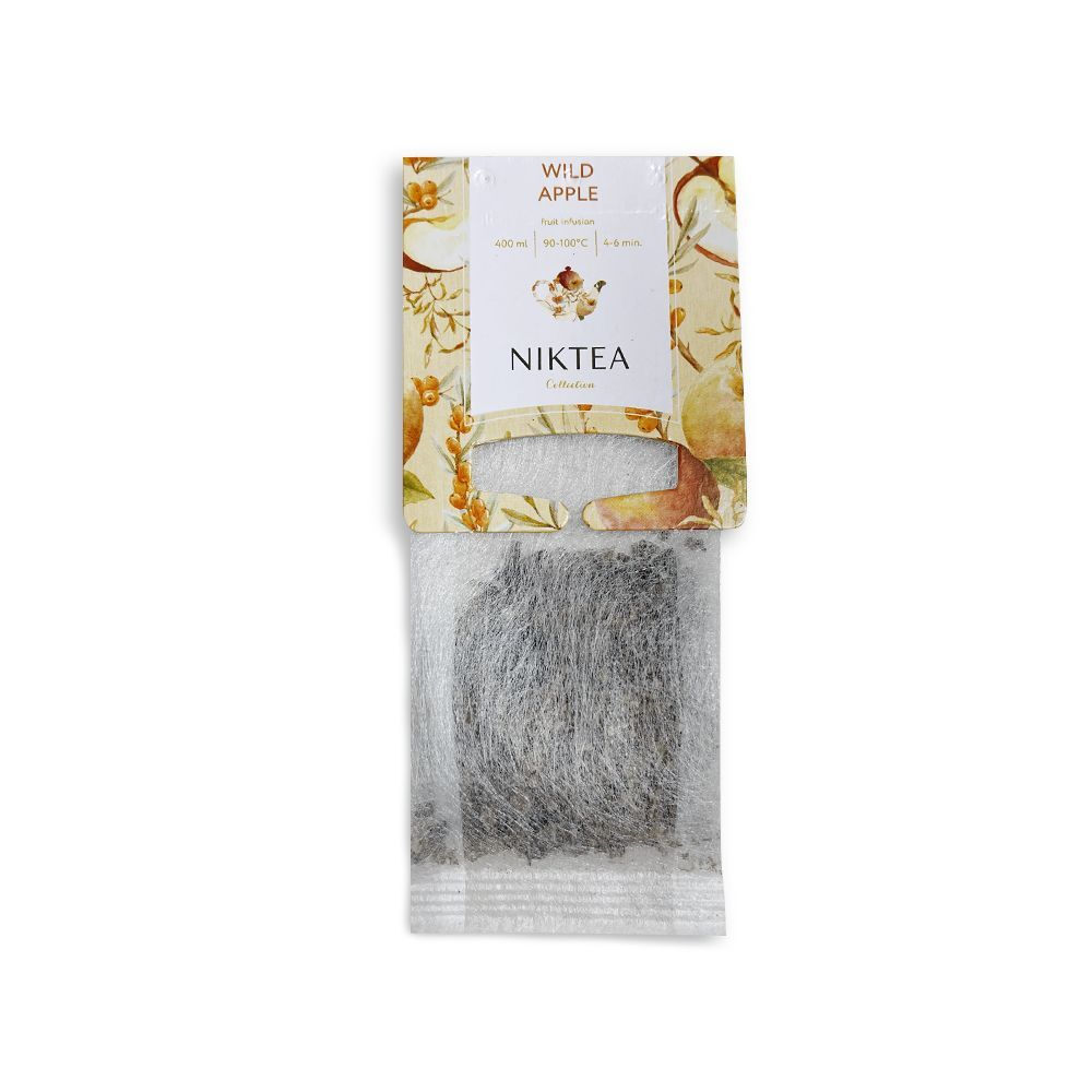 Чай в пакетиках для чайника Niktea Дикое Яблоко / Wild Apple 20 x 4 г