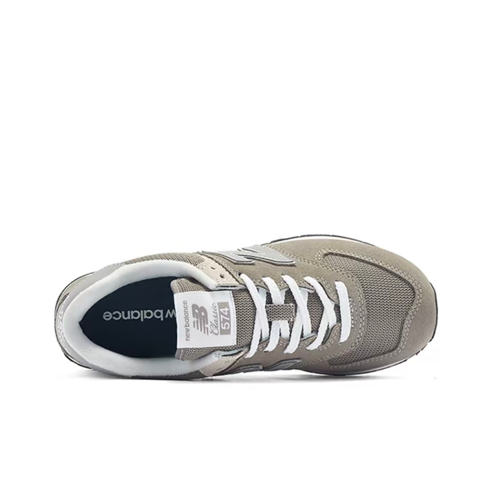 alt="Замшевый верх и сетка на New Balance 574 Evergreen ML574EVG"