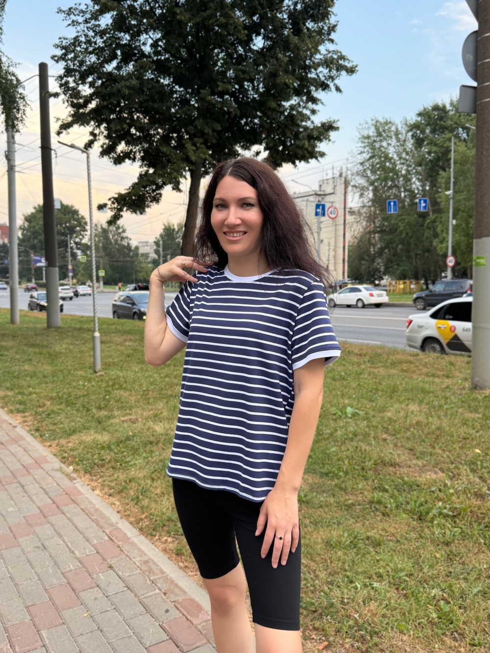 Футболка женская "356 полоса К.Л" (Галатея)
