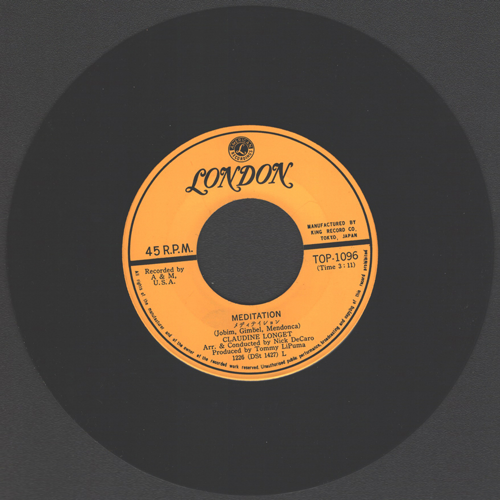 Claudine Longet / Sunrise, Sunset (7" Vinyl Single)