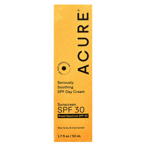 ACURE, Успокаивающий дневной крем с SPF, SPF 30, 50 мл (1,7 жидк. Унции)