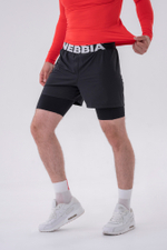 Шорты Double-Layer Shorts with Smart Pockets 318
Черные