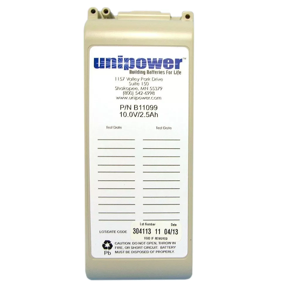 Батарея аккумуляторная Unipower P/N 11099 для дефибриллятора Zoll M-series (аналог Zoll PD 4410) 10 В 2500 мАч
