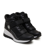 Кожаные кроссовки Michael Kors - черный(43F3GYFE2L)