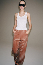 УКОРОЧЕННЫЕ БРЮКИ В ПОЛОСКУ — ZW COLLECTION — ZARA