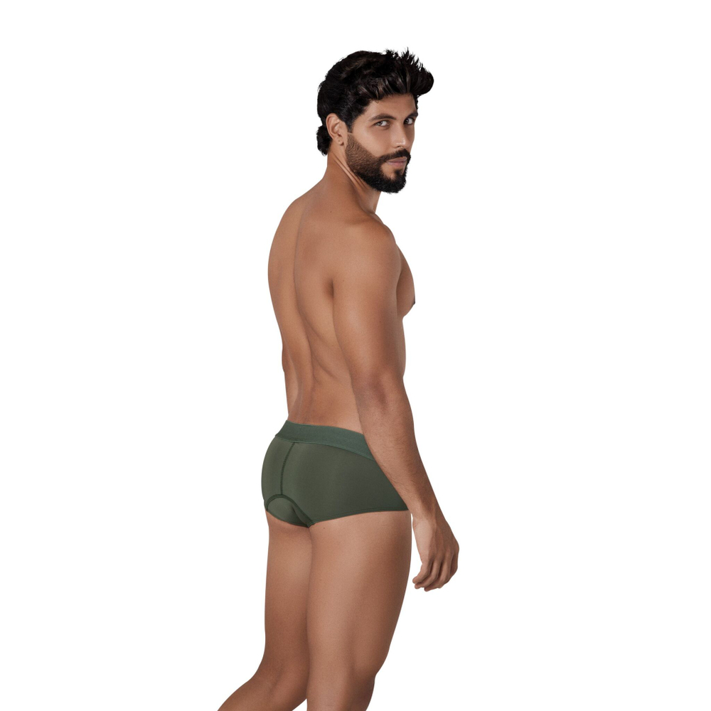 Зеленые трусы-брифы Basic Classic Brief (Размер: S) (Цвет: зеленый)