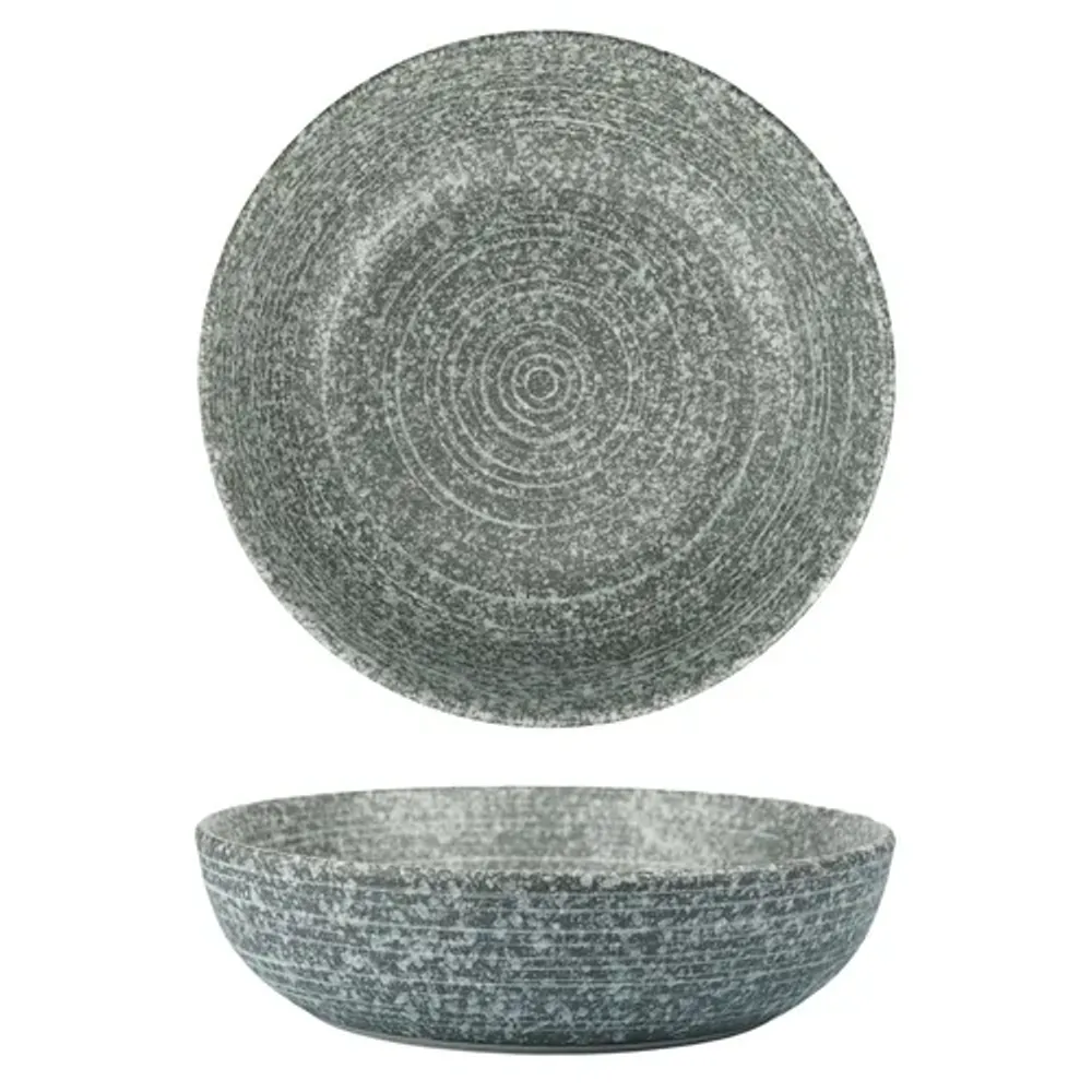 Салатник 900 мл d 20 см h5,4 см глазурь Glossy Stone Untouched Taiga P.L. Proff Cuisine [1]