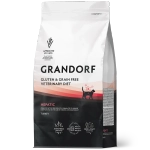 Сухой корм GRANDORF VETERINARY DIET Cat HEPATIC, Полнорационный диетический корм для кошек, для поддержания функции печени при ХПН индейка 0,4кг