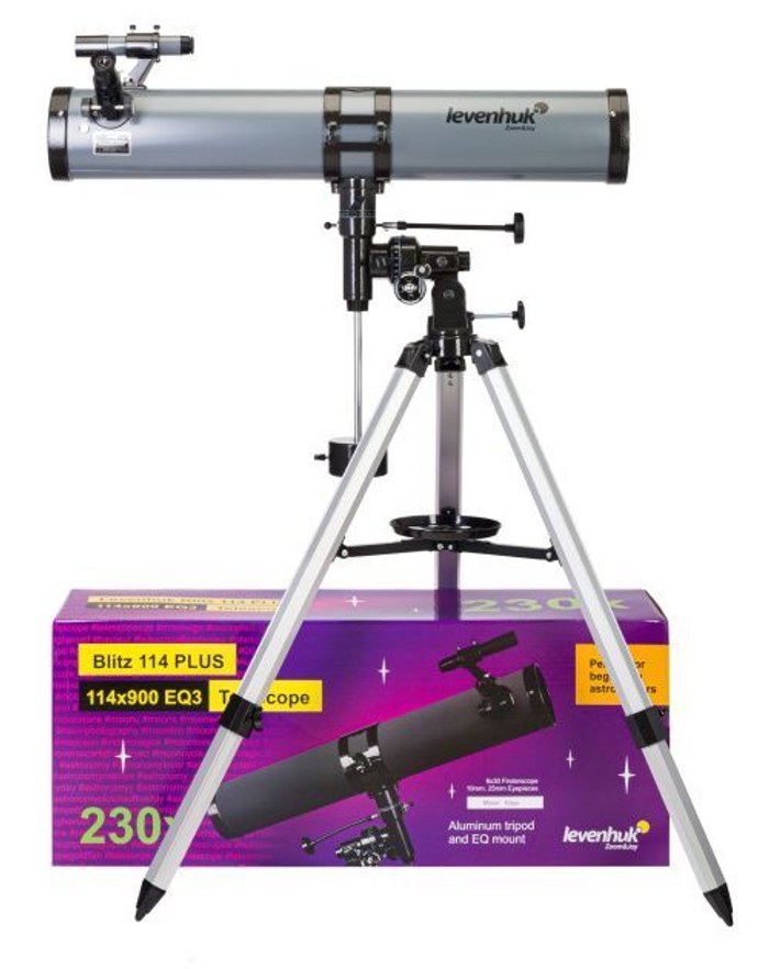 Телескоп Levenhuk Blitz 114 PLUS