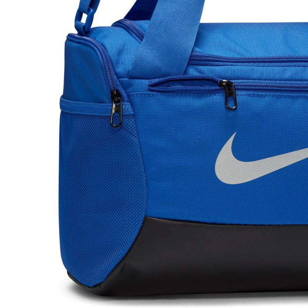 Сумка спортивная Nike Brasilia 9.5 Training Bag - game royal/black/metallic silver