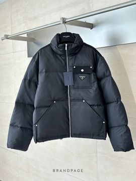 Пуховик чёрный от Prada BP5-627538