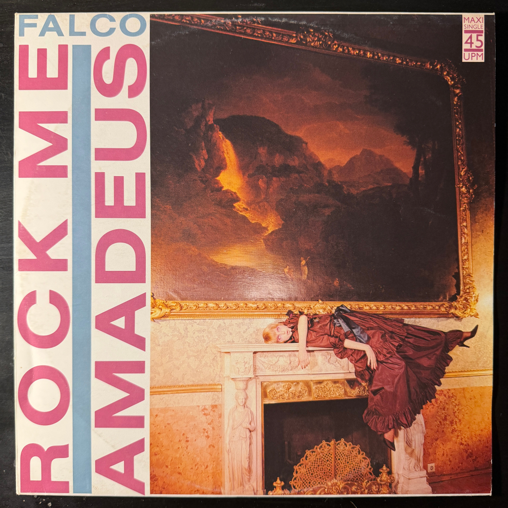 Falco ‎– Rock Me Amadeus (Германия 1985г.) 12", 45 RPM Т