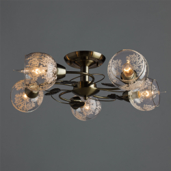 Люстра потолочная Arte Lamp Martina A1292PL-5AB