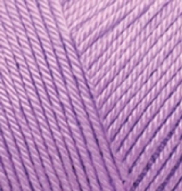 Пряжа Alize (Ализе) Cotton Gold Hobby New / уп.10 мот. по 50 г, 165 м, 43 лиловый