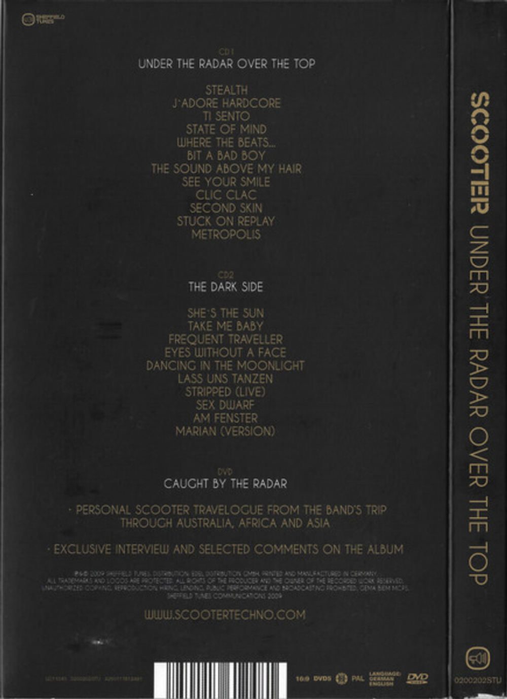 Scooter / Under The Radar Over The Top (Limited Edition)(2CD+DVD)