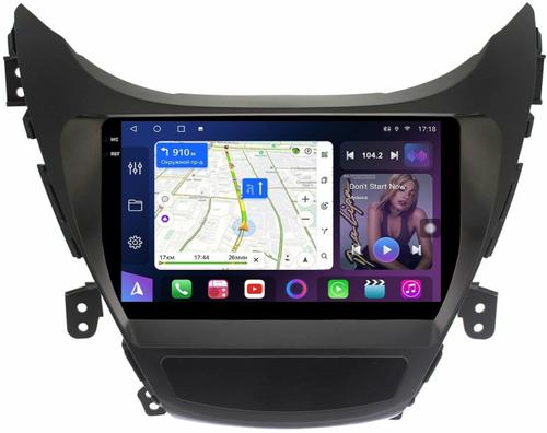 Магнитола для Hyundai Elantra 5 MD 2011-2013 - FarCar 360M монитор 9.5" QLED на Android 14, CarPlay, 4G SIM-слот