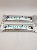 Fazer набор шоколадных батончиков Fazermint темный шоколад с мятой (41 г х 2 шт.) 82 г (из Финляндии)