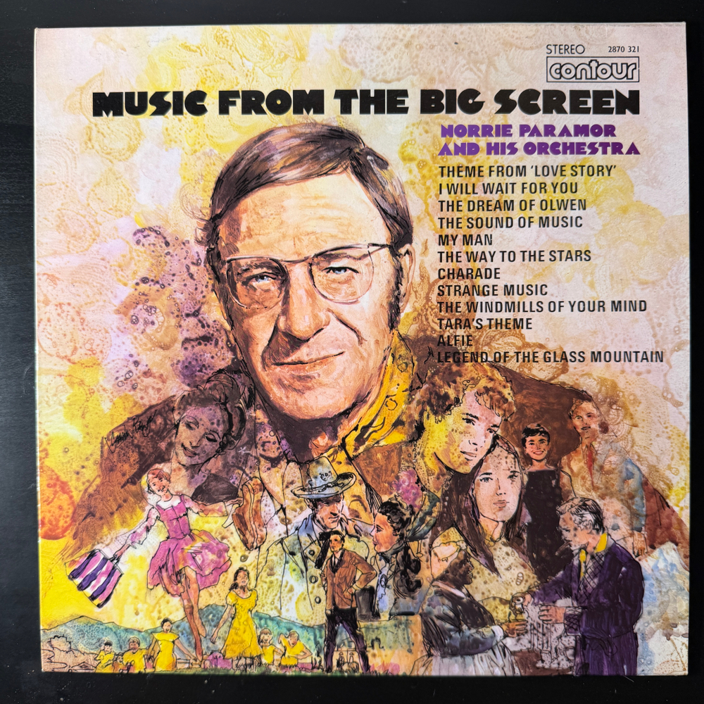 Norrie Paramor And His Orchestra ‎– Music From The Big Screen (Англия 1971г.)